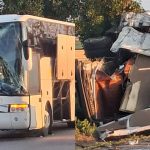 Accident devastator în Bacău: Impactul tragic dintre un autocar și un microbuz și activarea Planului Roșu