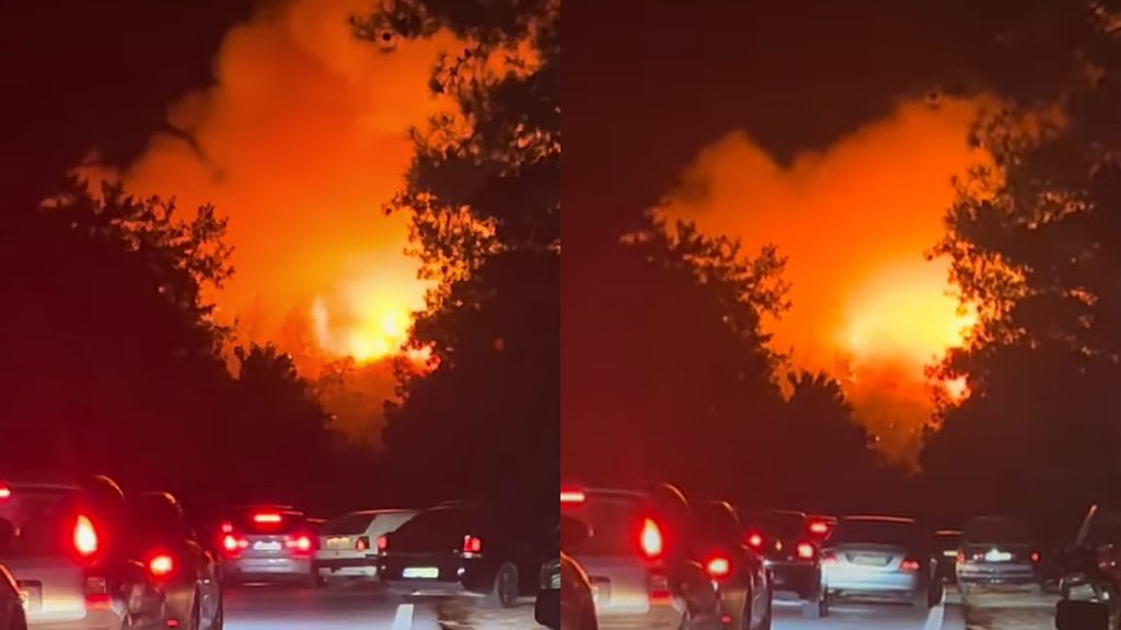 Incendiu devastator pe insula Thassos: Impactul asupra turiștilor și intervenția autorităților