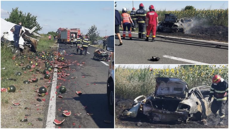 Tragedia din Teleorman: Un accident devastator care a luat viața a doi șoferi și a lăsat o comunitate în doliu