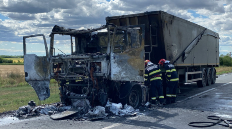 O Poveste de Supraviețuire: Incidentul Dramatic al Șoferului de Camion din Brăila
