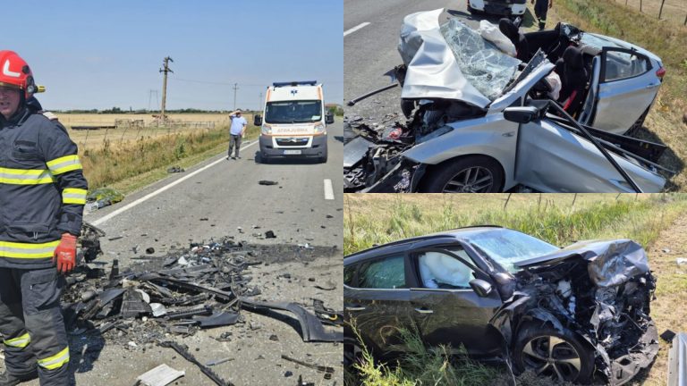 Tragedie pe drumurile din Arad: Accident grav cu două victime fatale și patru răniți