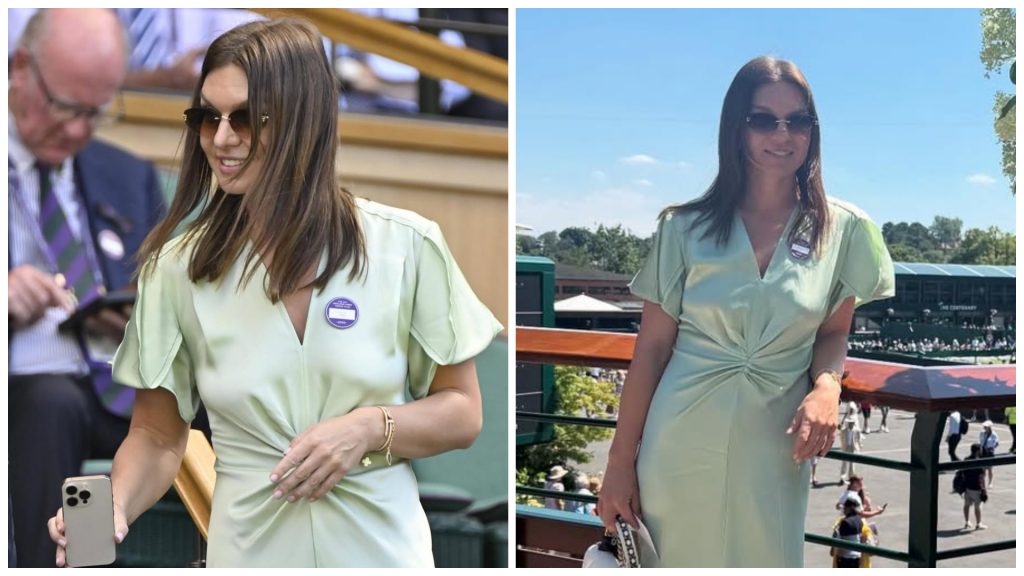 Eleganță și Impact: Simona Halep și Rochia Victoriei Beckham la Wimbledon 2025