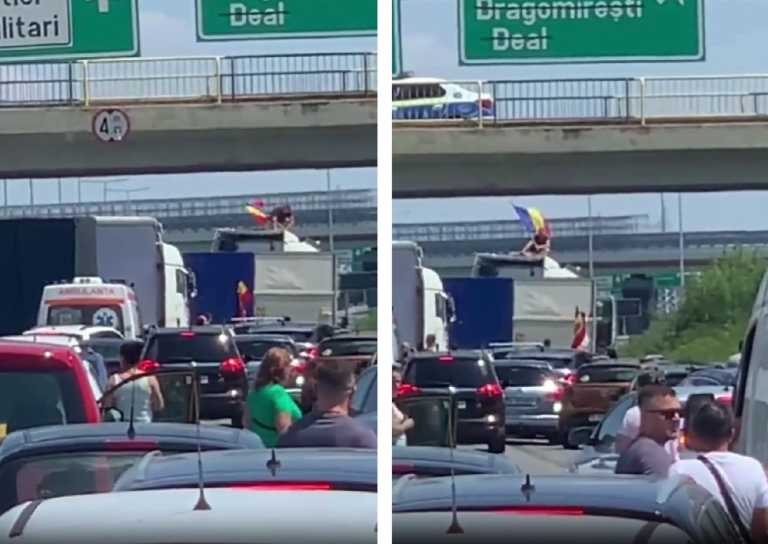 Protest pe Autostrada A1: Semnificația și Implicațiile Blocării Traficului de Către un Șofer de Camion