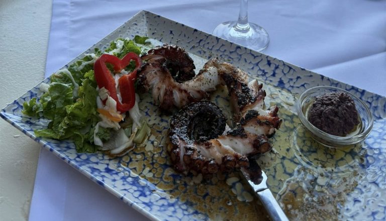 Experiența culinară pe insula Thasos: Cât plătești pentru o porție de caracatiță?
