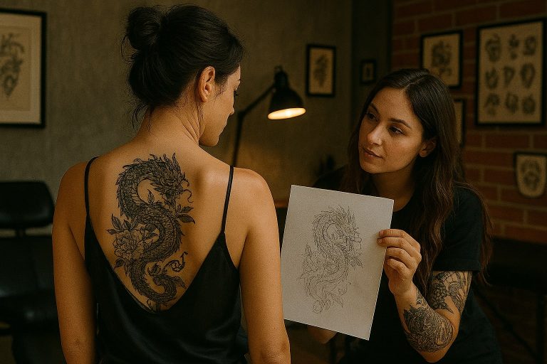 Ghidul Complet pentru Alegerea Designului Perfect de Tatuaje pe Spate: O Decizie Inspirată și Personalizată