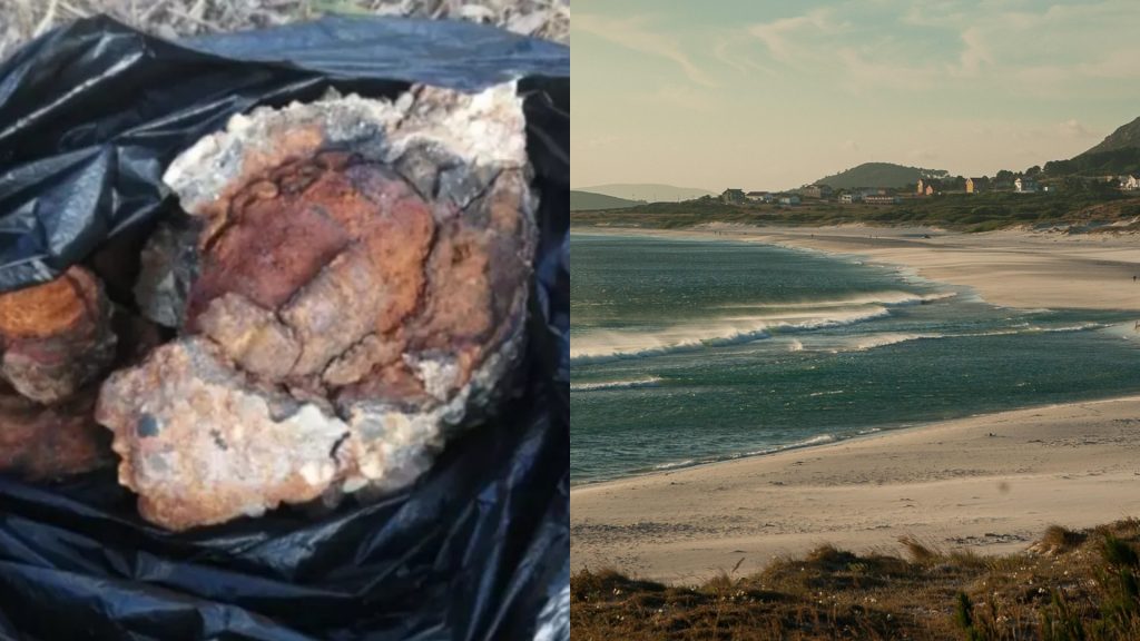 Descoperirea surprinzătoare de pe plajă: O grenadă de mână transformă o vacanță într-un coșmar