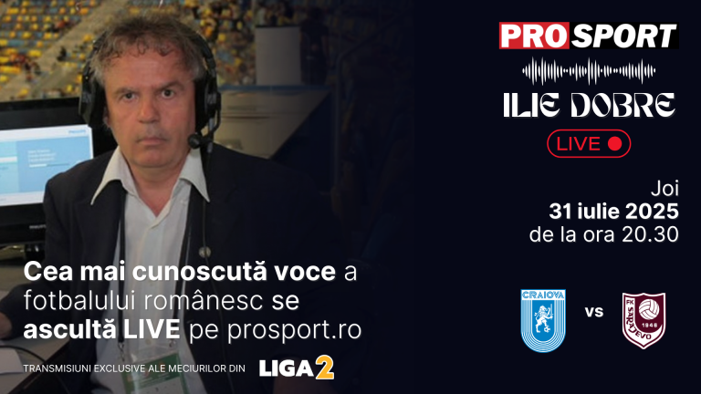 Ilie Dobre și Impactul său în Fotbalul Românesc: Comentariul LIVE la Universitatea Craiova - F.K. Sarajevo