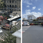Accident grav în București: Impactul coliziunii între un autobuz STB și un tramvai