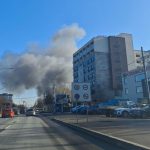 Incendiu la intrarea în București, pe A1: un depozit cuprins de flăcări. 16 mașini de pompieri intervin la fața locului - A fost emis mesaj RO Alert
