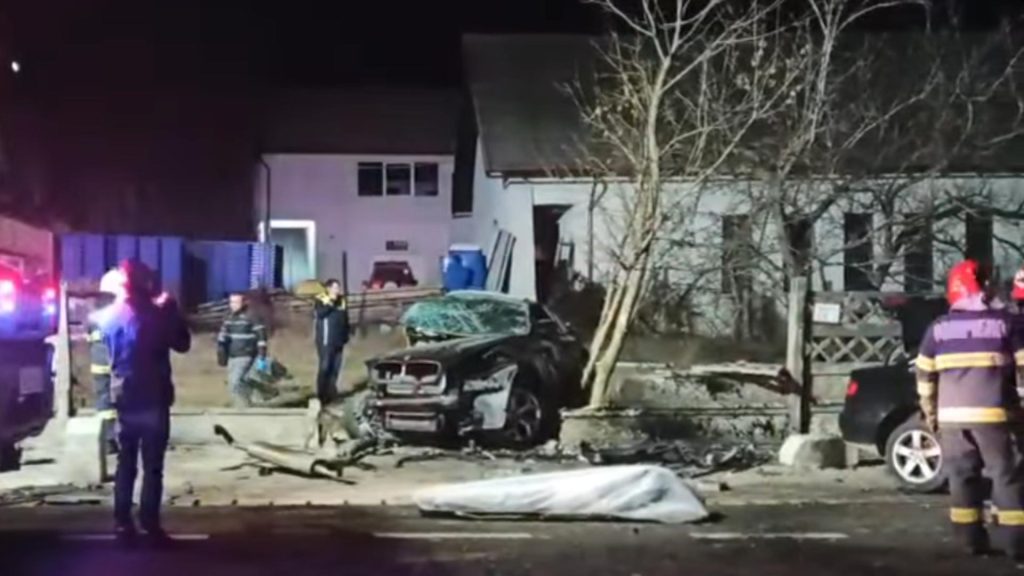 Tragedie rutieră în a doua zi de Crăciun! Doi oameni au murit într-un accident petrecut în Bistrița-Năsăud – VIDEO