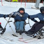 Echipa CAIAC SMILE a reprezentat România la prima sa competiție internațională de sit-ski cu o echipă completă
