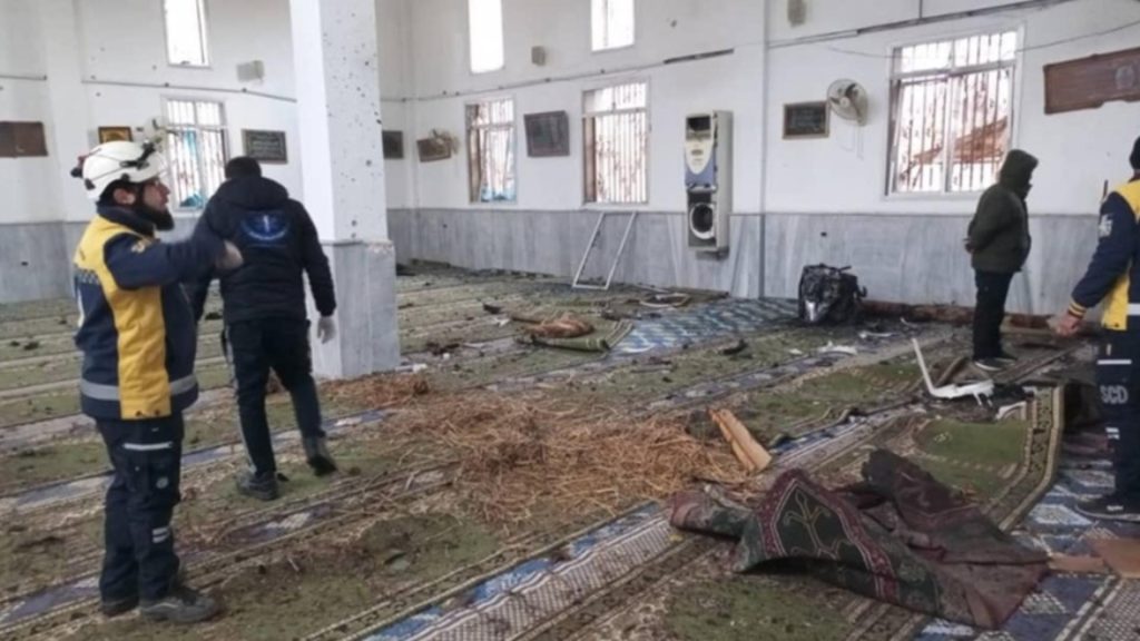 Explozie într-o moschee din Homs: mai multe victime anunțate de autorități