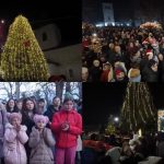 Bucurie și emoție în curtea Episcopiei Hușilor. Scrisori de Crăciun transformate în daruri pentru copii sărmani - VIDEO