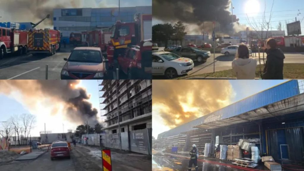 Raed Arafat, mesaj după incendiul masiv din Militari: „Intervin peste 24 de autospeciale, lichidarea va dura ore în șir!”