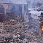 Incendiu tragic, chiar de Crăciun. O locuință a fost mistuită de flăcări, iar pompierii au descoperit posibile resturi umane