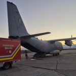 Misiune umanitară de urgență. Doi pacienți cu arsuri grave, transferați la Bruxelles cu o aeronavă a Forțelor Aeriene Române