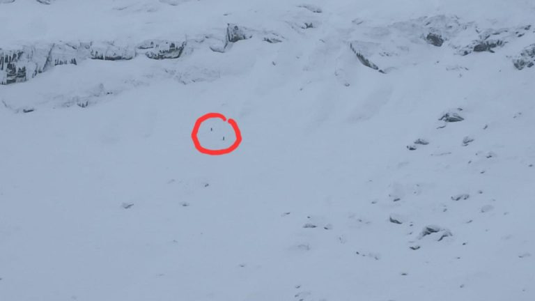 AVALANȚĂ de mari dimensiuni în Munții Făgăraș, zona Bâlea Lac! Doi schiori au declanșat-o accidental VIDEO