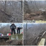 Alertă în municipiul Câmpina. Alunecare de teren urmată de prăbușirea terasamentului pe Bulevardul Carol I - FOTO