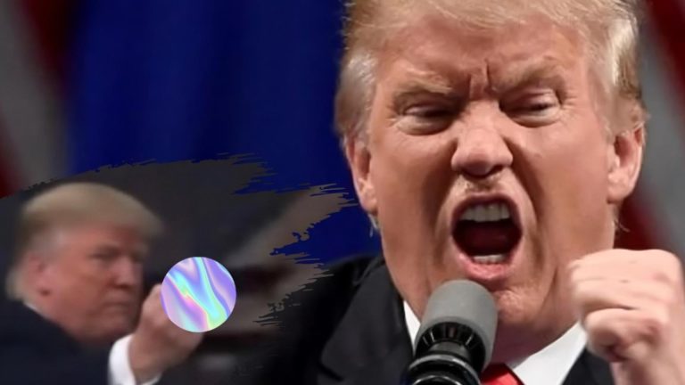 Donald Trump i-a arătat degetul mijlociu unui bărbat care l-a numit „protector al pedofililor” - VIDEO