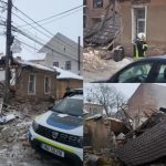 Anchetă uriașă după EXPLOZIA de la sediul Poliției Lugoj! Sepecialiștii ISU și INSEMEX, în teren