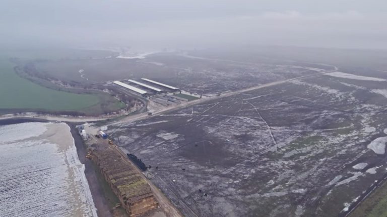 Ferma de milioane de euro a lui Gigi Nețoiu, din județul Dolj, inundată complet – VIDEO