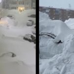 Meteorologii explică imaginile șocante din Siberia, unde zăpada acoperă clădirile. România e prinsă în aceeași masă de aer polar