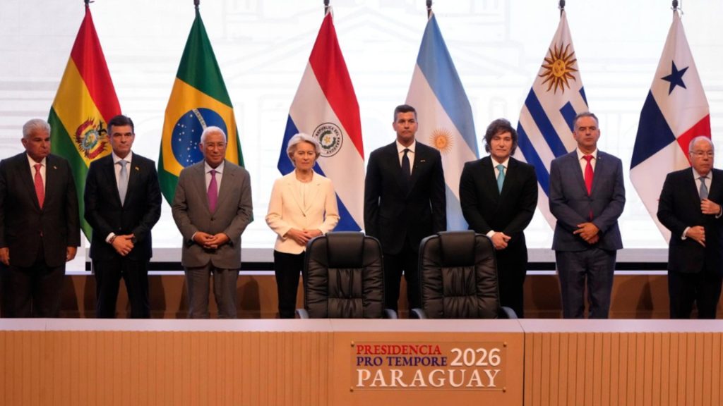 Acordul Mercosur a fost semnat. Săgeți către Trump în discursurile reprezentanților UE, Ursula von der Leyen și Antonio Costa. VIDEO