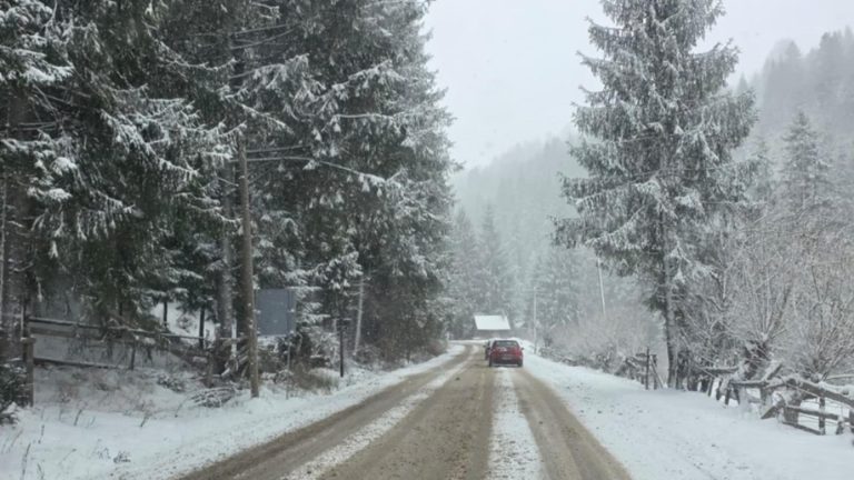 Vremea a făcut ravagii în România. Drumuri blocate în mai multe zone din țară