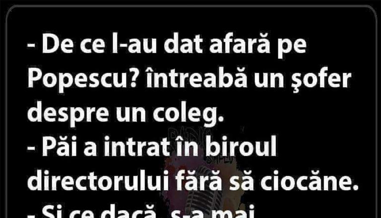 Umorul în Cotidian: Analiza Bancului cu Popescu și Impactul Său asupra Societății