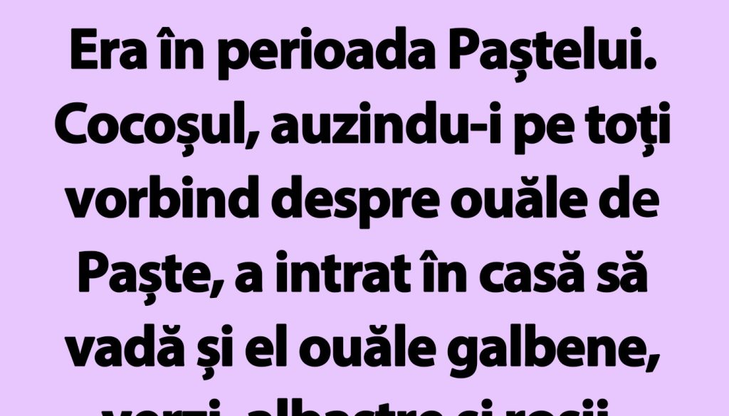 În spatele zâmbetelor de Paște: Cum umorul ne unește în sărbători