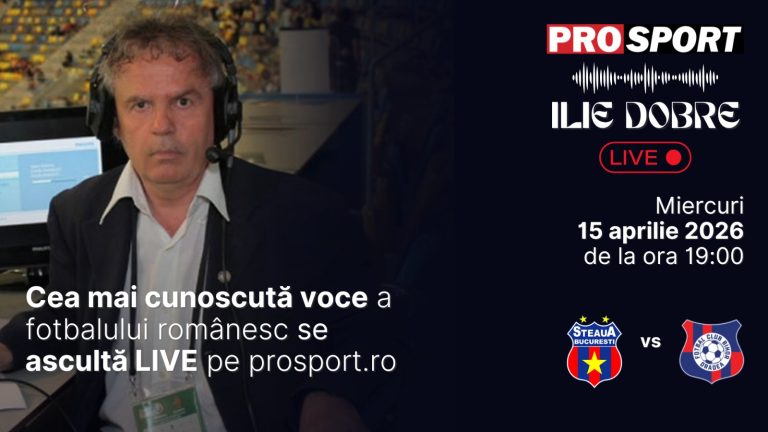 Ilie Dobre și Impactul Său Asupra Fotbalului Românesc: Comentariul LIVE al Meciului Steaua - F.C. Bihor