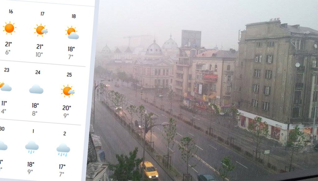 21 aprilie 2026: O zi cu vreme capricioasă în București - Ce ne așteaptă?