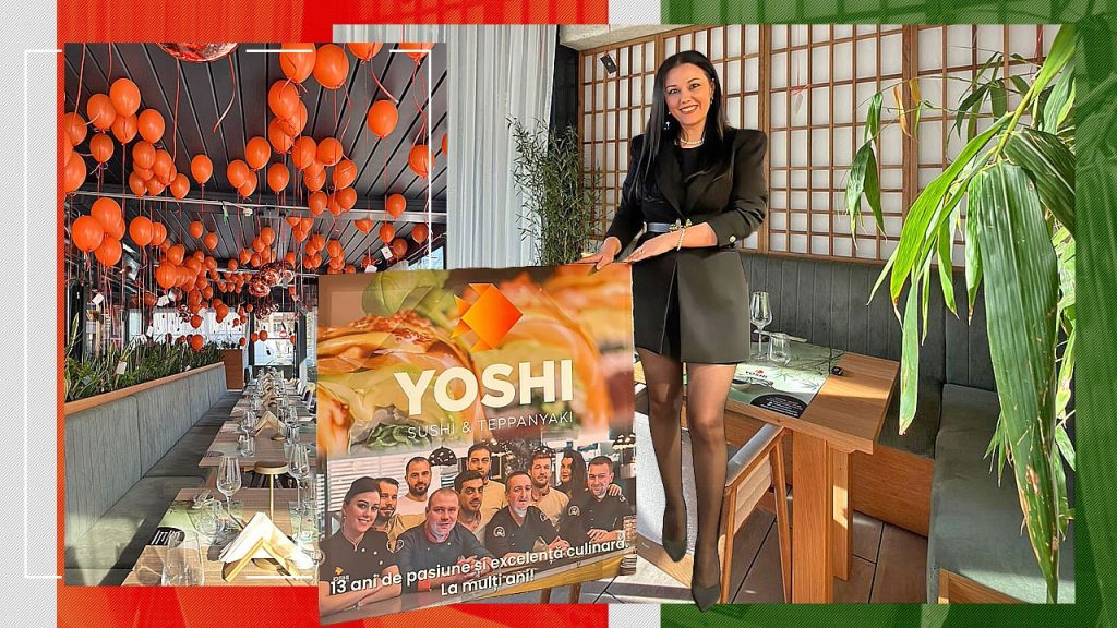 Yoshi Sushi & Teppanyaki: O călătorie culinară de 13 ani în inima orașului