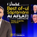 Analiză Detaliată a Emisiunii "Best Of Ai aflat!" cu Ionuț Cristache: O Săptămână Plină de Dezbateri și Reflecții Critice