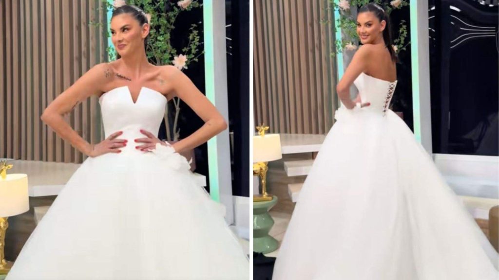 Ramona Olaru în Rochie de Mireasă: O Apariție Care Stârnește Speculații și Entuziasm în Showbizul Românesc