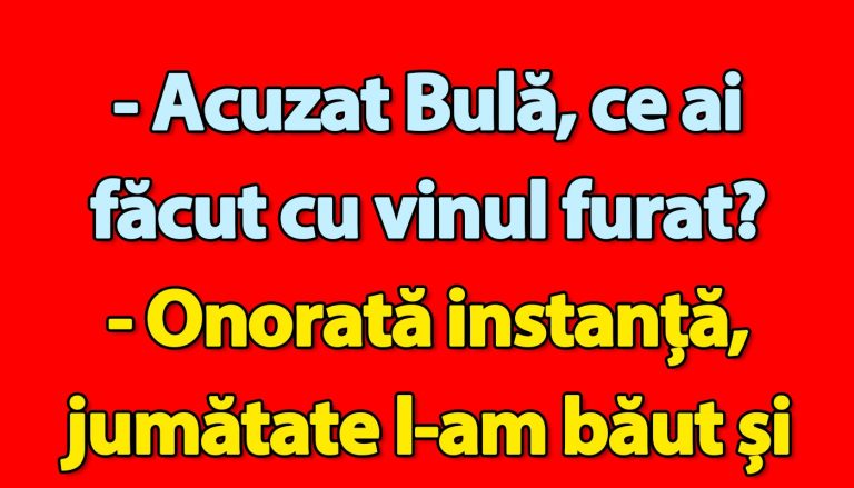 Umorul ca oglindă a societății: Analiza unui banc cu Bulă