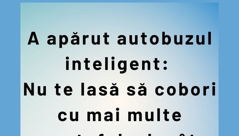 Umorul pe roți: Analiza fenomenului autobuzului inteligent și a bancurilor contemporane