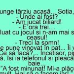 Umorul în viața de cuplu: O analiză a bancului 'Soțul ajunge târziu acasă'