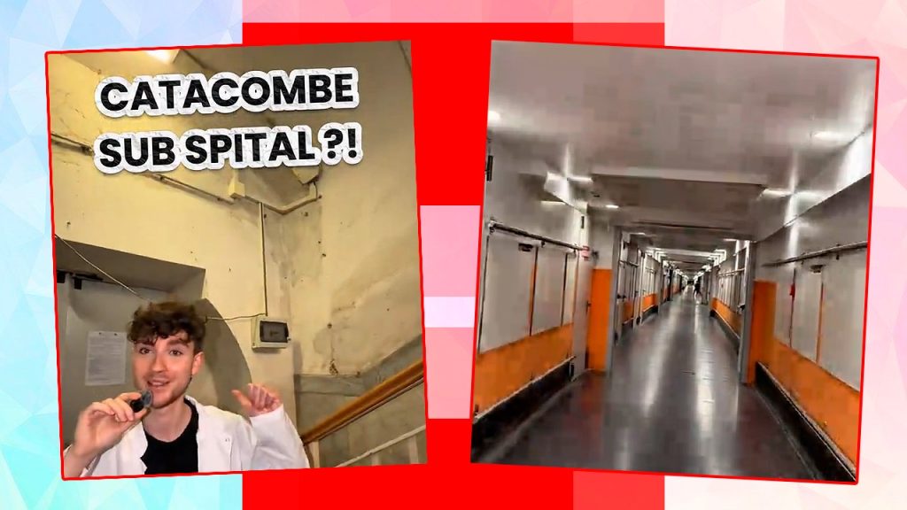 Descoperirile fascinante ale unui student român în labirintul subteran al Policlinico Umberto I din Roma