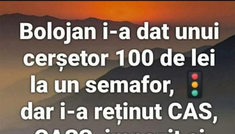 Umorul Cotidian: Analiza Bancului cu Bolojan și Cerșetorul
