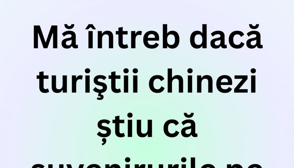Bancuri și Observații: Adevărul despre Turiștii Chinezi și Impactul Lor Asupra Turismului Global