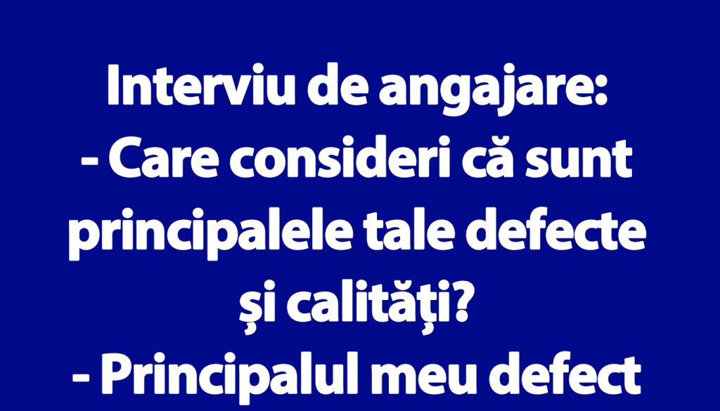 Umorul și Realitatea Interviurilor de Angajare: O Analiză a Bancurilor de 1 Mai