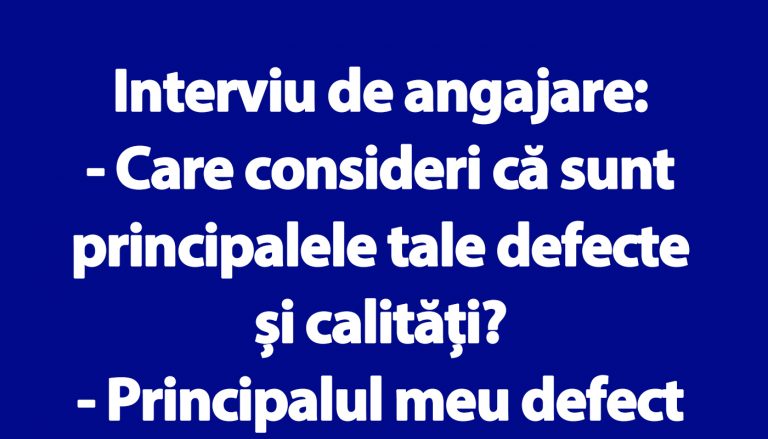 Umorul și Realitatea Interviurilor de Angajare: O Analiză a Bancurilor de 1 Mai
