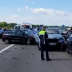 Accident grav pe A3: Impactul coliziunii în lanț asupra traficului și siguranței rutiere