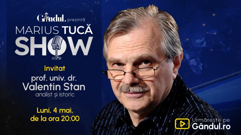 Marius Tucă Show revine pe micile ecrane: Un dialog despre societate și cultură cu prof. univ. dr. Valentin Stan