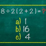 Provocarea logică: De ce 8 ÷ 2(2 + 2) stârnește controverse în rândul pasionaților de matematică