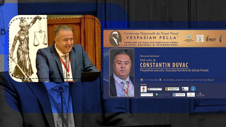 Moștenirea unui Titan: Profesorul Constantin Duvac și Impactul său Asupra Dreptului Penal în România