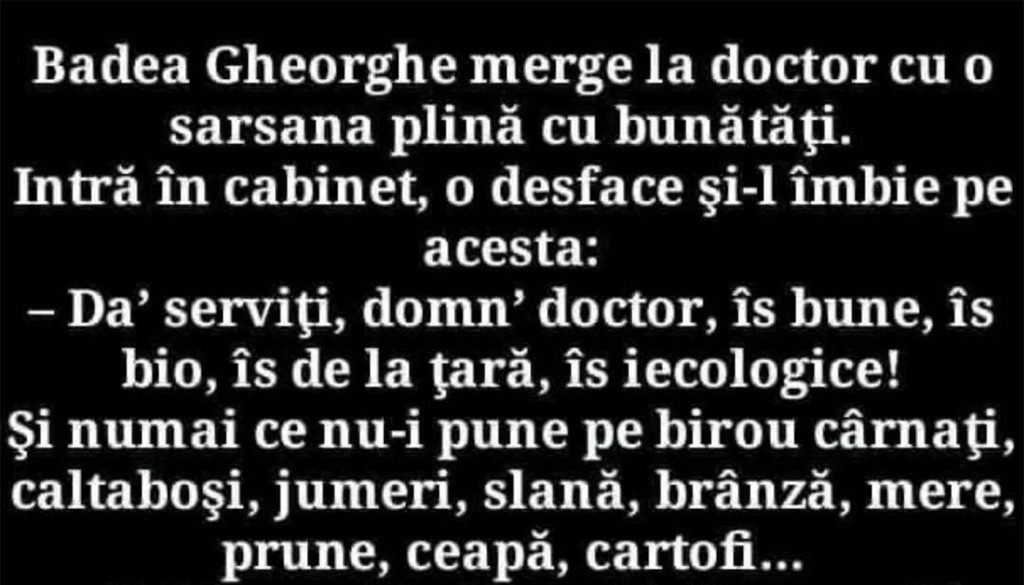 Umorul Românesc în Contextul Societății: O Analiză a Bancului cu Badea Gheorghe