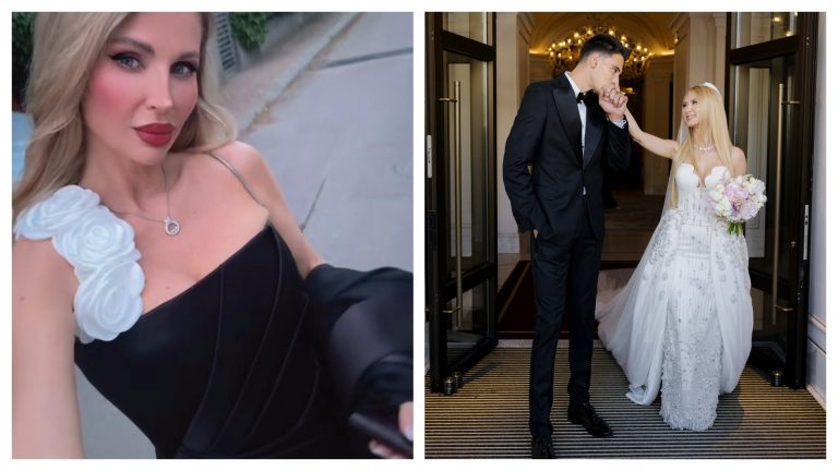 Eleganță și Strălucire: Andreea Bănică la Nunta Andreei Bălan – O Analiză Detaliată