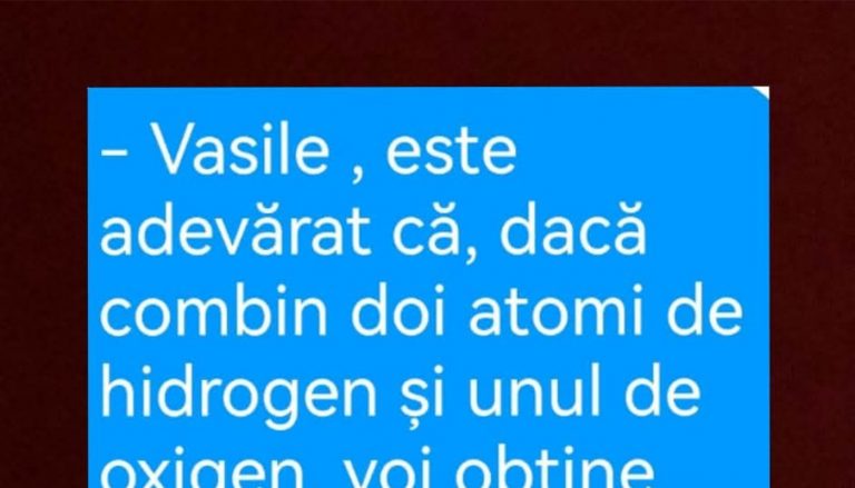 Umor și Știință: Vasile și Atomii de Hidrogen – O Analiză Amuzantă